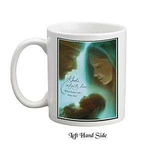 Personalsied Christmas Slate Gift - Gods Infinite Love